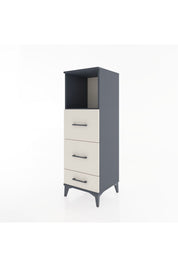 Hyperion Dolap Tek Raflı 3 Çekmeceli 44x44x134 - S49M035V4B