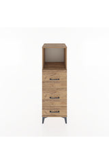 Hyperion Dolap Tek Raflı 3 Çekmeceli 44x44x134
