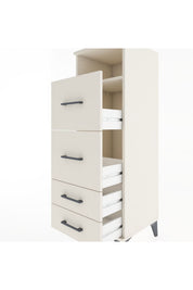 Hyperion Dolap Tek Raflı 4 Çekmeceli 44x44x134 - S49M036V1B