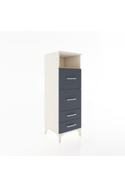 Hyperion Dolap Tek Raflı 4 Çekmeceli 44x44x134 - S49M036V2B