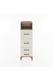 Hyperion Dolap Tek Raflı 4 Çekmeceli 44x44x134 - S49M036V7B