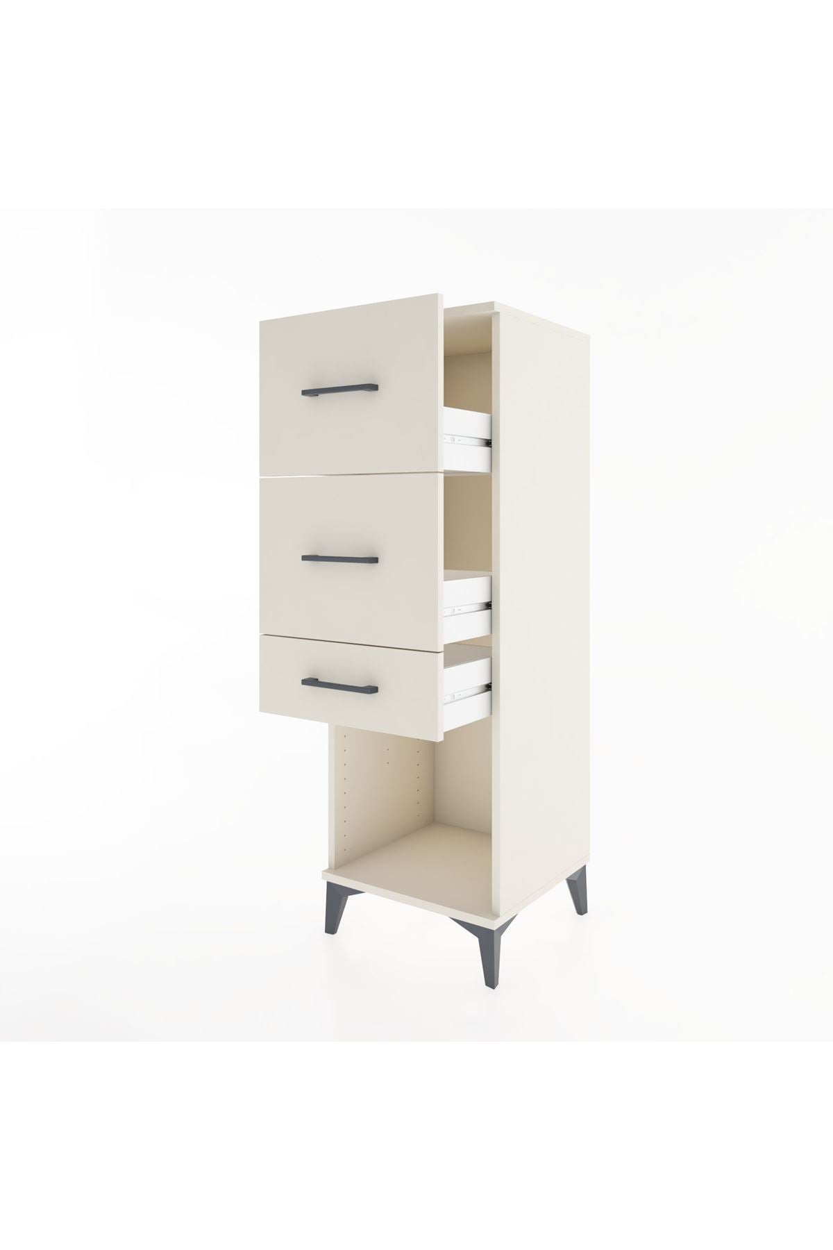 Hyperion Dolap 3 Çekmeceli 44x44x134 - S49M037V1B
