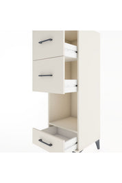 Hyperion Dolap Tek Raflı 3 Çekmeceli 44x44x134 - S49M038V1B