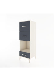 Hyperion Dolap Tek Raflı 3 Çekmeceli 44x44x134 - S49M038V2B