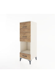 Hyperion Dolap Tek Raflı 3 Çekmeceli 44x44x134 - S49M038V3B