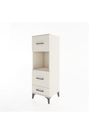 Hyperion Dolap Tek Raflı 3 Çekmeceli 44x44x134 - S49M039V1B