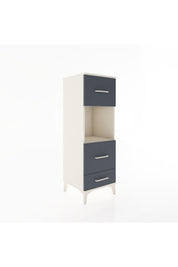 Hyperion Dolap Tek Raflı 3 Çekmeceli 44x44x134 - S49M039V2B