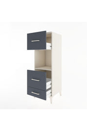 Hyperion Dolap Tek Raflı 3 Çekmeceli 44x44x134 - S49M039V2B