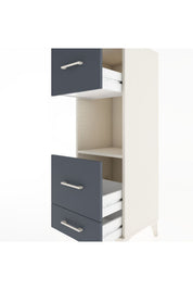 Hyperion Dolap Tek Raflı 3 Çekmeceli 44x44x134 - S49M039V2B