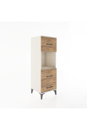 Hyperion Dolap Tek Raflı 3 Çekmeceli 44x44x134 - S49M039V3B