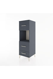 Hyperion Dolap Tek Raflı 3 Çekmeceli 44x44x134 - S49M039V5B
