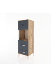 Hyperion Dolap Tek Raflı 3 Çekmeceli 44x44x134 - S49M039V8B