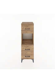 Hyperion Dolap Tek Raflı 3 Çekmeceli 44x44x134 - S49M039V9B
