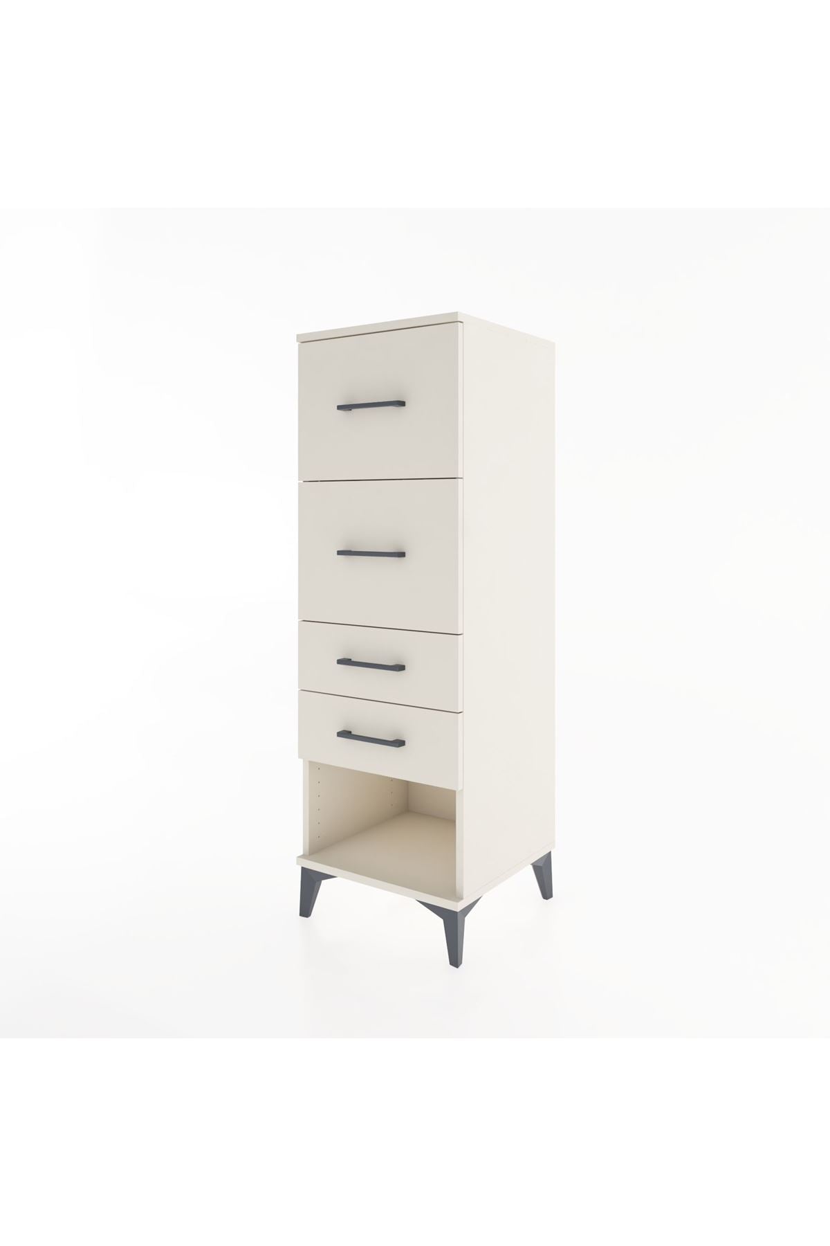 Hyperion Dolap 4 Çekmeceli 44x44x134 - S49M040V1B