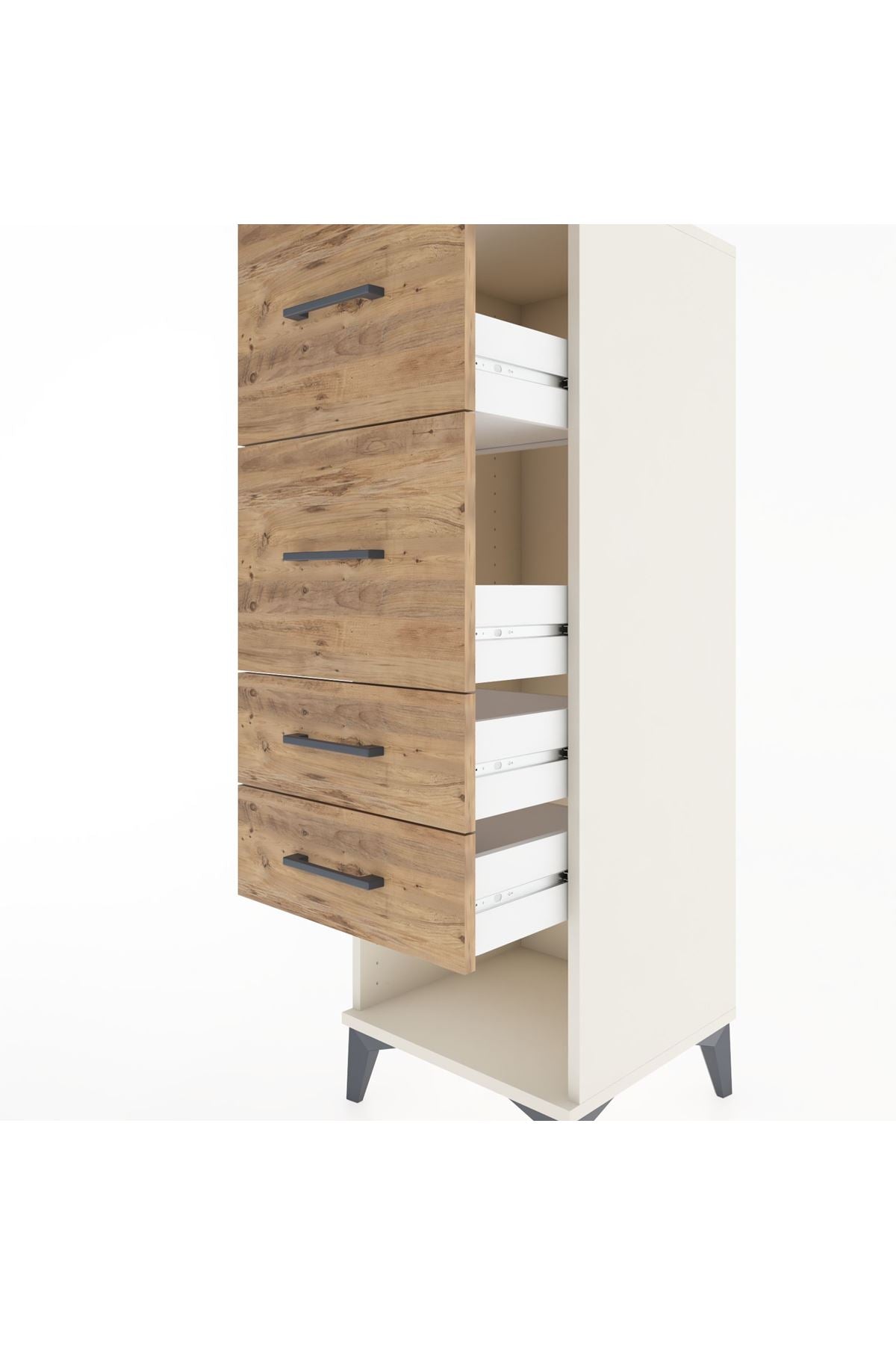 Hyperion Dolap 4 Çekmeceli 44x44x134 - S49M040V3B