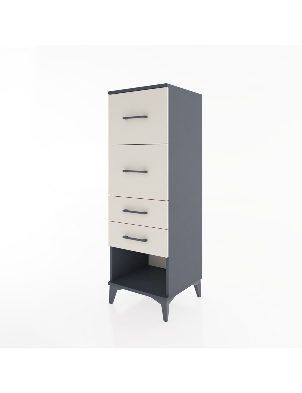 Hyperion Dolap 4 Çekmeceli 44x44x134 - S49M040V4B