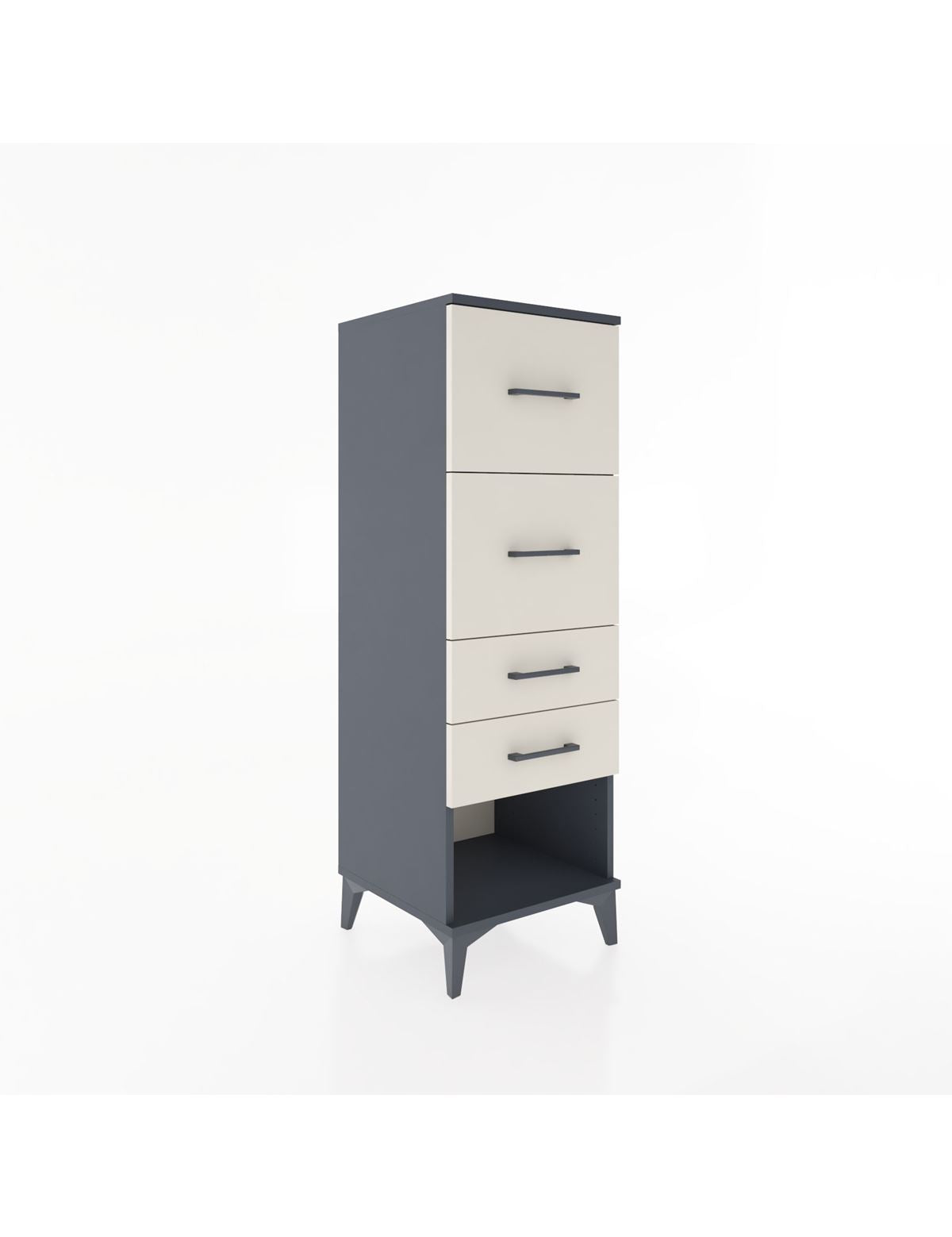 Hyperion Dolap 4 Çekmeceli 44x44x134 - S49M040V4B