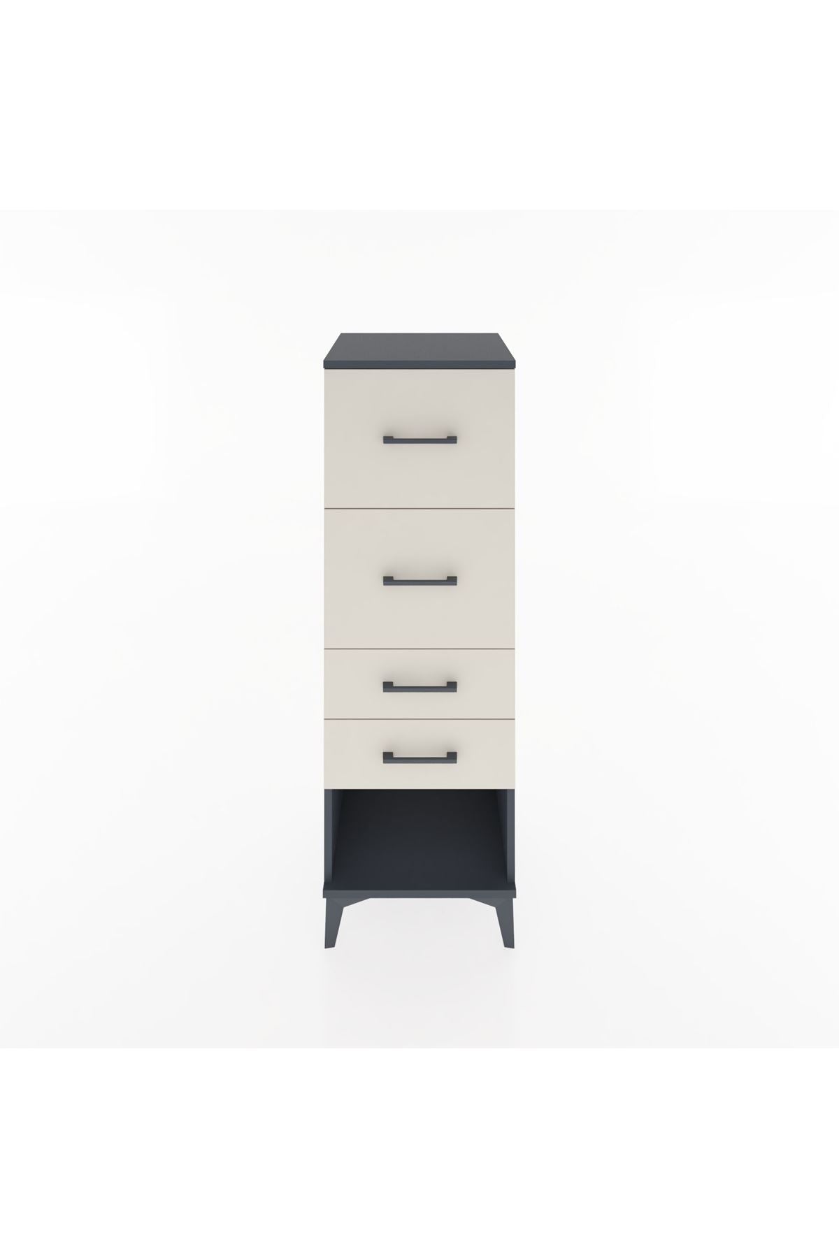 Hyperion Dolap 4 Çekmeceli 44x44x134 - S49M040V4B