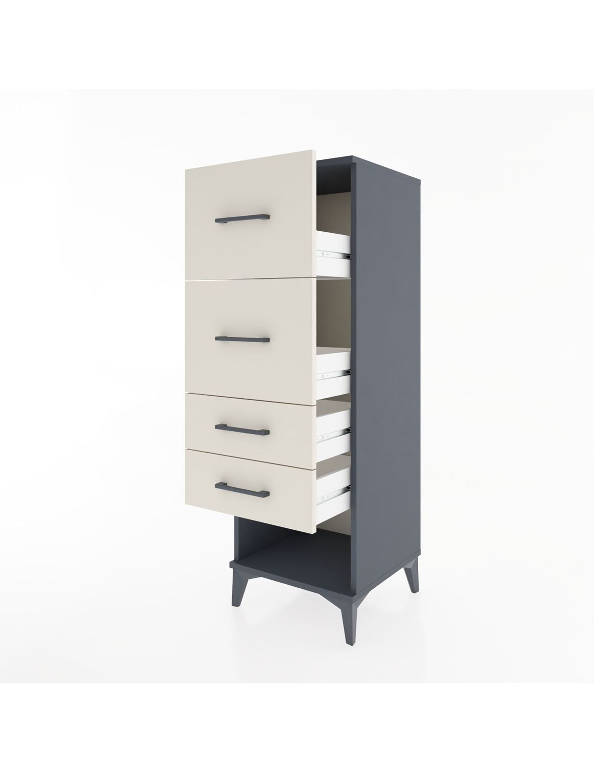 Hyperion Dolap 4 Çekmeceli 44x44x134 - S49M040V4B