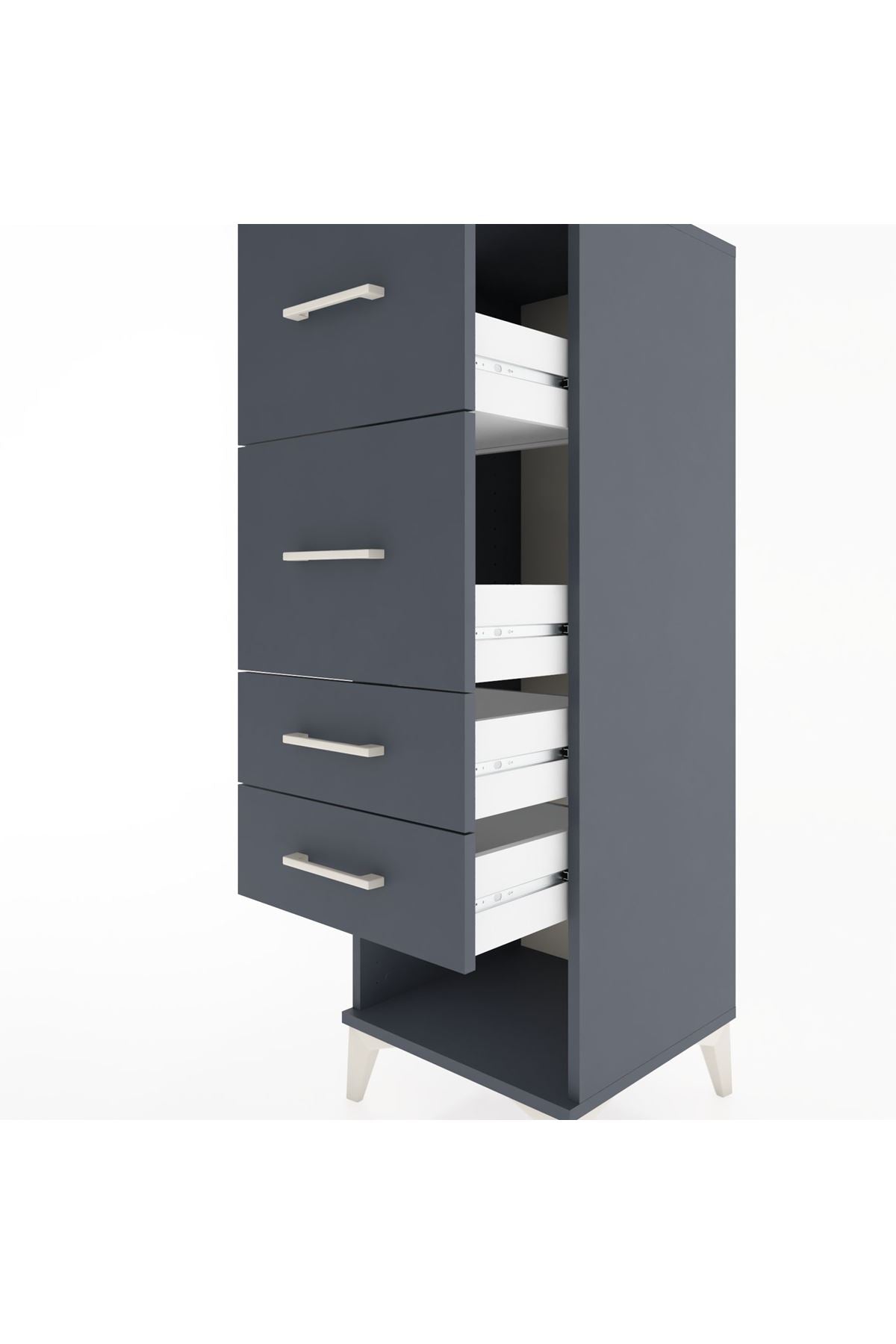 Hyperion Dolap 4 Çekmeceli 44x44x134 - S49M040V5B