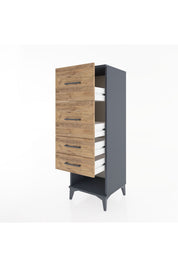 Hyperion Dolap 4 Çekmeceli 44x44x134 - S49M040V6B