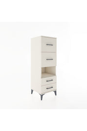 Hyperion Dolap Tek Raflı 4 Çekmeceli 44x44x134 - S49M041V1B