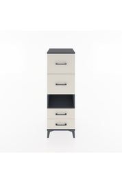 Hyperion Dolap Tek Raflı 4 Çekmeceli 44x44x134 - S49M041V4B