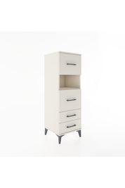 Hyperion Dolap Tek Raflı 4 Çekmeceli 44x44x134 - S49M042V1B