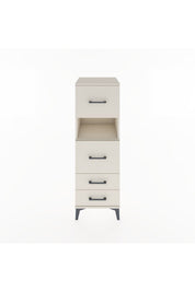 Hyperion Dolap Tek Raflı 4 Çekmeceli 44x44x134 - S49M042V1B