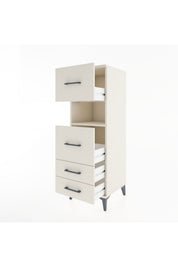 Hyperion Dolap Tek Raflı 4 Çekmeceli 44x44x134 - S49M042V1B