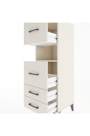 Hyperion Dolap Tek Raflı 4 Çekmeceli 44x44x134 - S49M042V1B