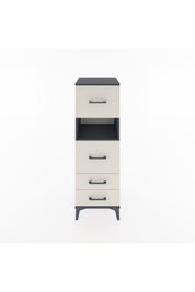 Hyperion Dolap Tek Raflı 4 Çekmeceli 44x44x134 - S49M042V4B