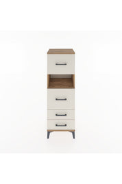 Hyperion Dolap Tek Raflı 4 Çekmeceli 44x44x134 - S49M042V7B