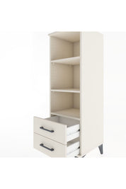 Hyperion Dolap 3 Raflı 2 Çekmeceli 44x44x134 - S49M043V1B