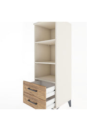 Hyperion Dolap 3 Raflı 2 Çekmeceli 44x44x134 - S49M043V3B