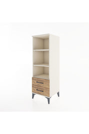 Hyperion Dolap 3 Raflı 2 Çekmeceli 44x44x134 - S49M043V3B