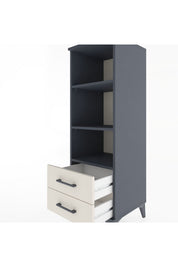 Hyperion Dolap 3 Raflı 2 Çekmeceli 44x44x134 - S49M043V4B