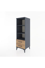 Hyperion Dolap 3 Raflı 2 Çekmeceli 44x44x134 - S49M043V6B