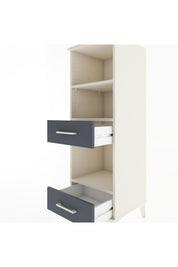 Hyperion Dolap 3 Raflı 2 Çekmeceli 44x44x134 - S49M044V2B