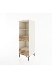 Hyperion Dolap 3 Raflı 2 Çekmeceli 44x44x134 - S49M044V3B