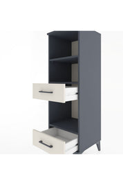 Hyperion Dolap 3 Raflı 2 Çekmeceli 44x44x134 - S49M044V4B