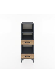 Hyperion Dolap 3 Raflı 2 Çekmeceli 44x44x134 - S49M044V6B