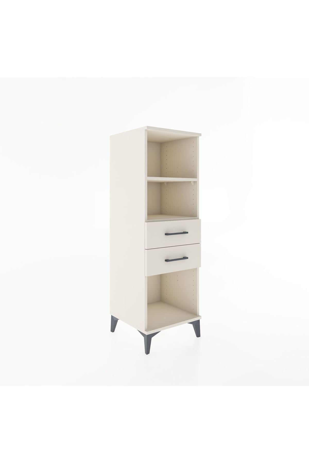 Hyperion Dolap 2 Raflı 2 Çekmeceli 44x44x134 - S49M045V1B