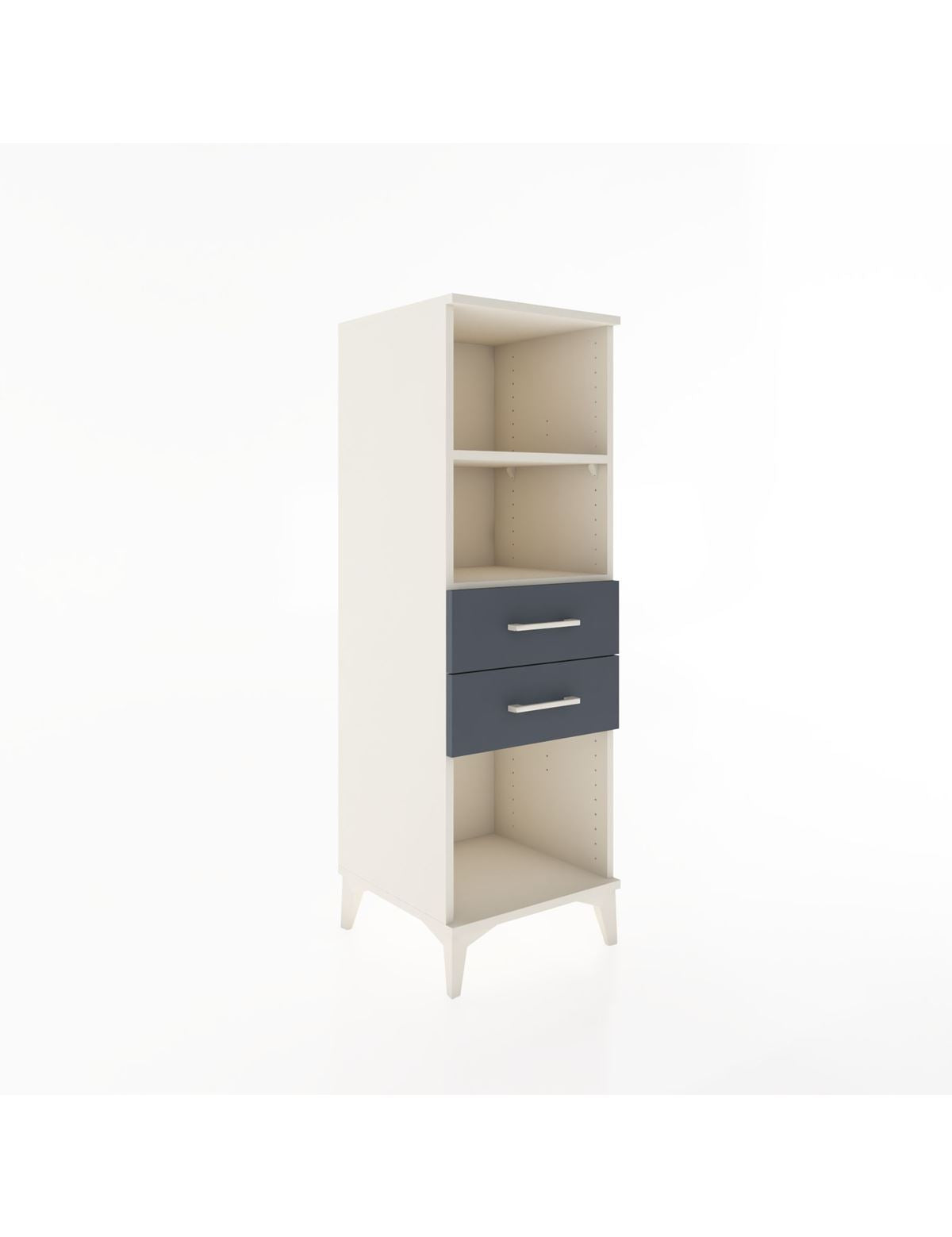 Hyperion Dolap 2 Raflı 2 Çekmeceli 44x44x134 - S49M045V2B