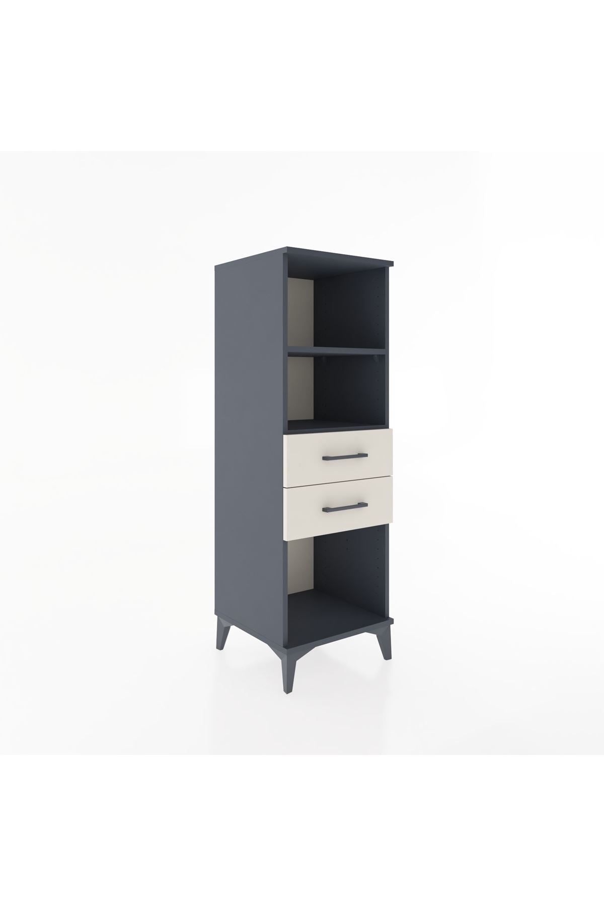 Hyperion Dolap 2 Raflı 2 Çekmeceli 44x44x134 - S49M045V4B