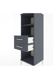 Hyperion Dolap 2 Raflı 2 Çekmeceli 44x44x134 - S49M045V5B
