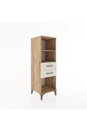 Hyperion Dolap 2 Raflı 2 Çekmeceli 44x44x134 - S49M045V7B