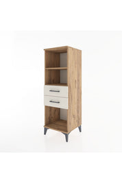 Hyperion Dolap 2 Raflı 2 Çekmeceli 44x44x134 - S49M045V7B
