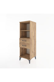 Hyperion Dolap 2 Raflı 2 Çekmeceli 44x44x134 - S49M045V9B