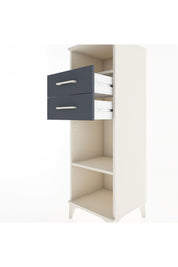 Hyperion Dolap 2 Raflı 2 Çekmeceli 44x44x134 - S49M046V2B